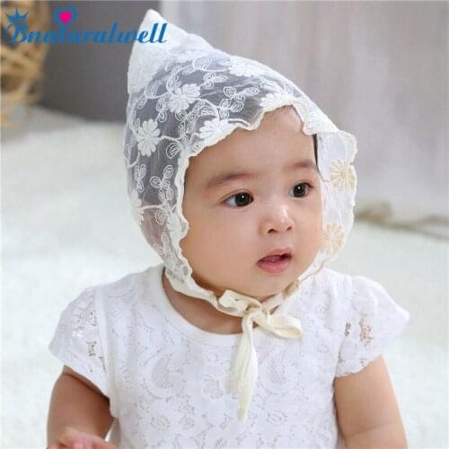 Bnaturalwell Baby Girls Bonnet Retro Cap Princess Hats Photography Cute Palace Sun Hats Cotton cap New fashion style H202S