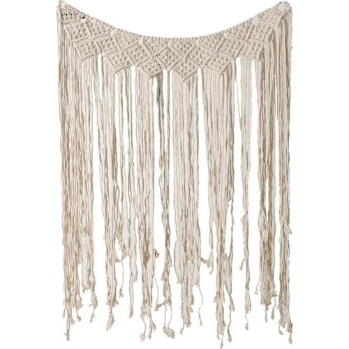 Boho Macrame Hanging Wall Decor - Beautiful Apartment Dorm Room Decoration