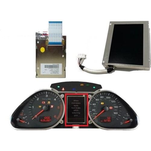 Color LCD Display LTE042T-4501 for Audi A6/A8/Q7 Magneti Marelli Instrument Cluster Pixel Repair