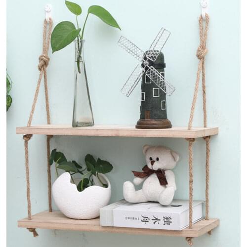 Wood Decoration Crafts Shelf Book Shelf Home Decor Creative Decorative Wall Hanging Wall Shelves Organizer Wall Hanging Decor