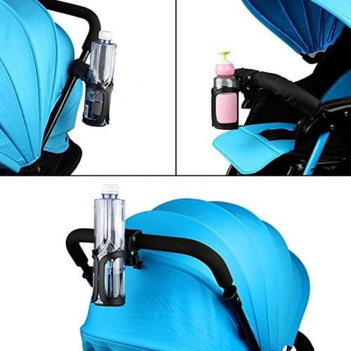Baby Stroller Cup Holder Rack Bottle 360 Rotatable Cup for Bike Pram Carrying Case Universal Milk Bottle Stroller Accessories