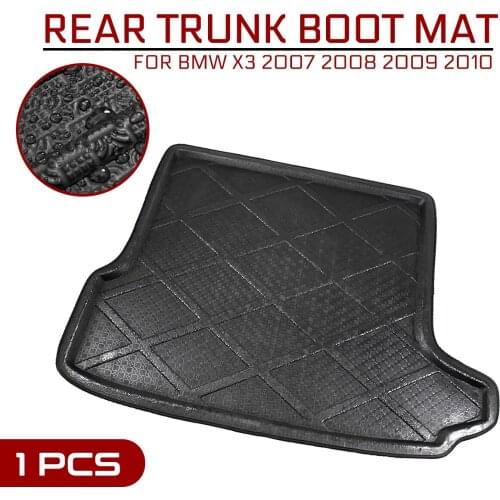 For BMW X3 2007 2008 2009 2010 Car Floor Mat Carpet Rear Trunk Anti-mud Cover