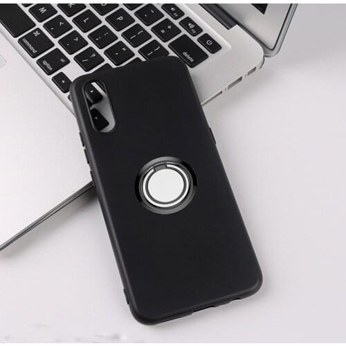 For Vivo V17 Neo Back Ring Holder Bracket Phone Case Cover Phone TPU Soft Silicone Cases ON Z5 S1 Y7s iQOO Neo 6.38"