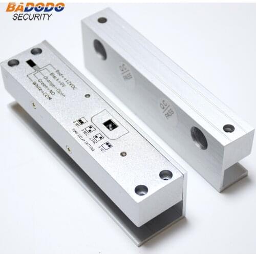 DC12V aluminium alloy material Fail Safe Electric Bolt Lock for frameless glass Door