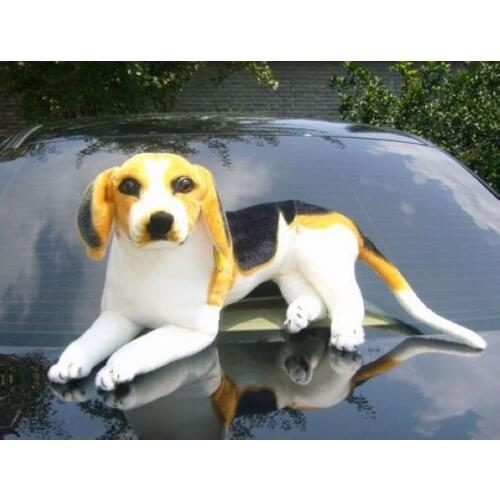 Simulation animal prone beagle dog plush toy, birthday gift h524