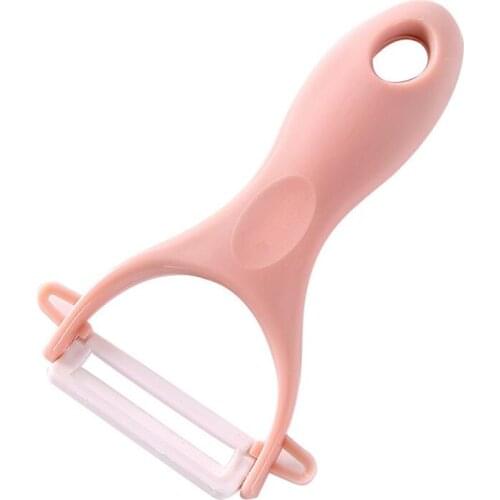 Stainless Steel Ceramics Fruit Potato Peeler Parer Cutting Vegetables Peeler Kitchen Tool Grater LX7179