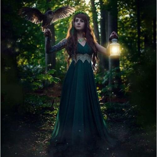 Medieval Costume 2020 S-5XL Victorian Princess Cosplay Shoulder Off Long Dress Party Halloween Costume for Women Party Vestidos