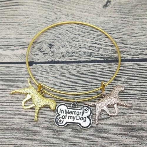 Trendy New Border Terrier Bangles Cute Border Terrier Dog Bangles Bracelets Fashion Pet Jewellery