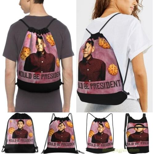 Men Outdoor Travel Drawstring Backpack Bags Dewey President Malcolm In The Middle Women Sports Travel Bag Fitness Swimming Bag