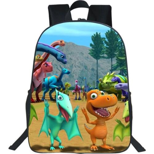 Dinosaur Pattern Backpack Boy Girl Child School Bag Cartoon Women Bookbag Orthopedic School Backpack T. Rex Rucksack Mochila