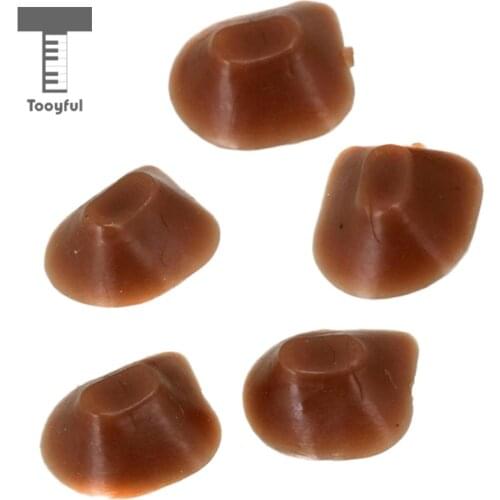 5Pcs Large Size Flute Trill Key Bumper Cork Flute Parts Silicone Band Music Accessories Replacement