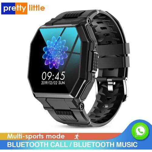 S-9 Bluetooth Call Smart Watch Mens Sports Fitness Tracker Smartwatch Blood Pressure Heart Rate Music Control Full Touch
