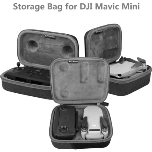 Sunnylife Protective Storage Bag Carrying Case for DJI Mavic Mini Drone Remote Controller Case Accessory