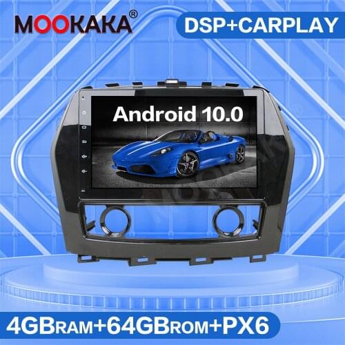 4G SIM LTE Android 10.0 Car GPS Navigation Multimedia Player For Nissan Maxima A36 2015 - 2020 Auto Radio Head Unit Audio Stereo