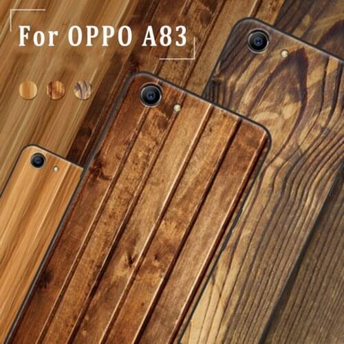 5.7"Fashion For OPPO A83 Case Wood grain soft phone Case For OPPO A 83/A83t/A83m Cover Protection Shell A83 T/M back cover