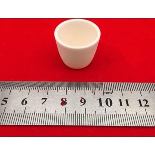 99.3% alumina crucible/ 3ml/4ml/5ml/ arc shape/conventional corundum crucible/ Al2O3 ceramic crucible/ sintered crucible