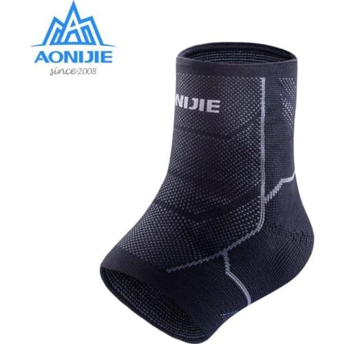 AONIJIE 1Pcs Ankle Support Pad Compression Sports Protective Kits For Outdoor Hiking Trail Running Basketball Football E4404