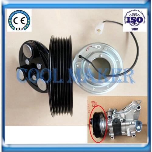 Auto compressor clutch for Mazda 2 6pk V09A1AA4AK D651-61-K00C D65161450G D65161450H