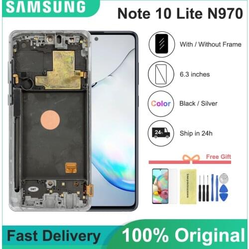 6.47' For Samsung Galaxy Note 10 lite Lcd N770F/DS N770F/DSM Display Touch Screen Digitizer Assembly For Samsung note10 lite LCD