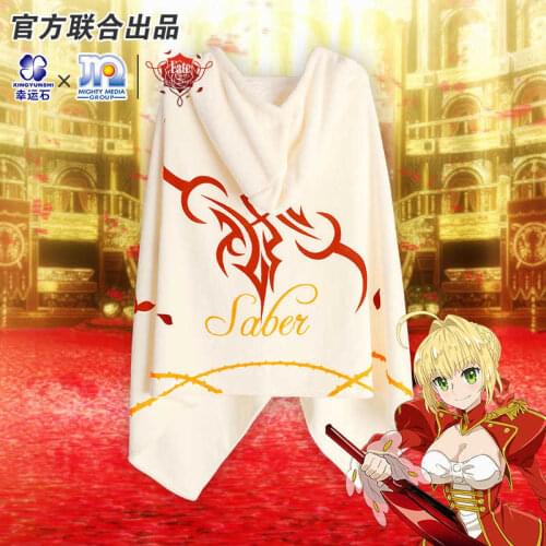 [Fate EXTRA]Nero Anime Cloak Blanket Extella Link CCC Red Saber Hakuno Kishinami Manga Role Fate Grand Order fgo