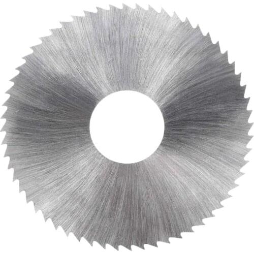 HSS Saw Blade, 80mm 60Tooth Circular Cutting Wheel 1.0 1.2 1.5 2.0 2.5 3.0 3.5 4.0 5.0mm Thick w 22mm Arbor - Pack of 1