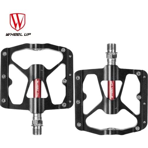 WHEEL UP MTB 2 Bearing Aluminum Alloy+Chrome Molybdenum Steel Bearing Bicycle Pedal Road Bike Pedal Bicycle Accessories Pedal