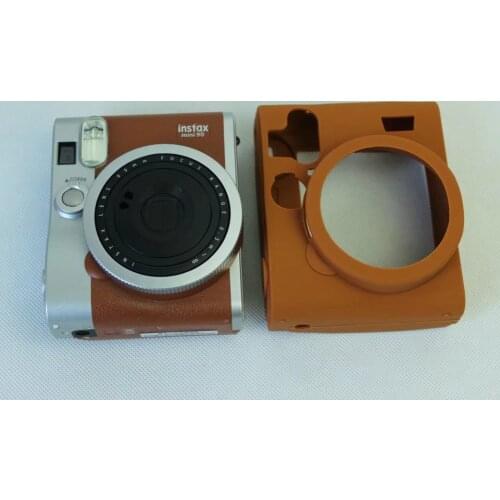 Soft Silicone Rubber Case Bag For Fujifilm Instax Mini 90 mini90 Camera Protective Body Cover