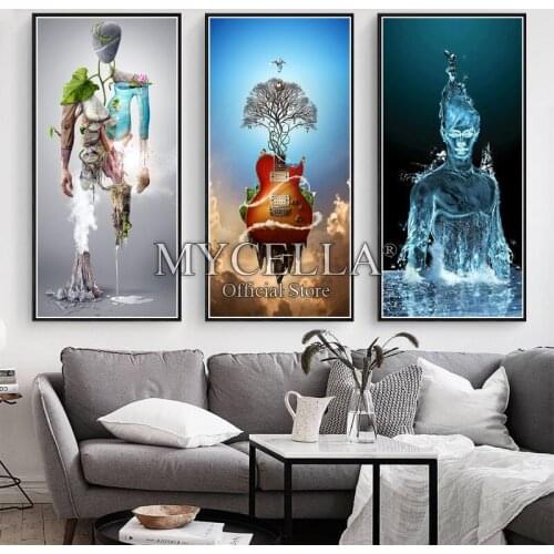 Stacked stone landscape Needlework Diy Diamond Painting Cross Stitch Spirituality Round Rhinestone Diamond Embroidery Mosaic Kit