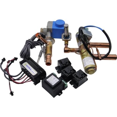 4.5MPa high quality 25m3/h solenoid valves is great choice to switch on/off liquid line synchronizing with compressor on/off