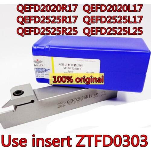 QEFD2020R17 QEFD2020L17 QEFD2525R17 QEFD2525L17 QEFD2525R25 QEFD2525L25 Use insert ZTFD0303 original Zcc.ct turning tool bar