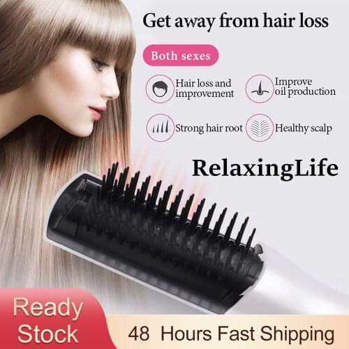 RelaxingLife Infrared Laser Hair Growth Comb Hair Growth Care Styling Treatment Infrared Device Massager Brush Anti-Hair Loss