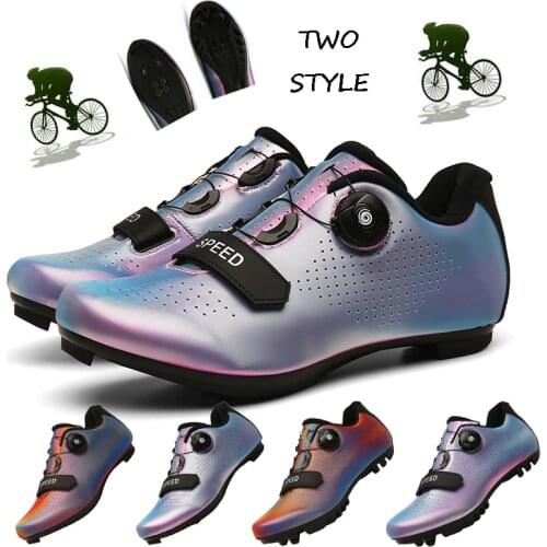 Self-locking MTB Cycling Shoes Biking Sneakers Men Road Mountain Ultralight Bike Professional Racing Sport Bicycle Shoes