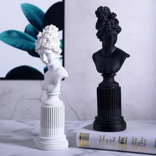 Modern Home Decoration Greek Mythology Goddess Sculpture Living Room Decoration Desk Accessories Home Decoration Accessories