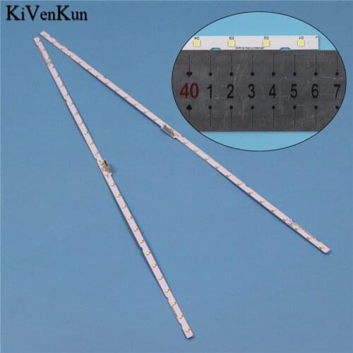 TV Lamps LED Backlight Strips For Samsung UE43RU7179U UE43RU7200 UE43RU7300K UE43RU7300U 43" HD TVs Bars Kit LED Bands Rulers