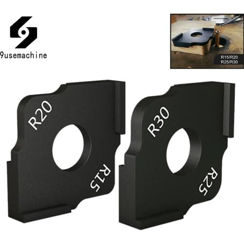 Woodworking Corner Radius Quick-jig Half Fillet Arc Angle Locator For Trimming Machine Router Table Bit Jig Template Tools
