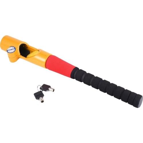 Universal Vehicle Auto Car Truck Van SUV Baseball Style Steering Wheel Lock Car Anti-theft Lock Security Guard Tool