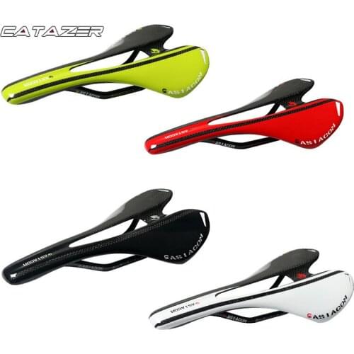 Bicycle Accessories Full Carbon Fiber Hollow Seat Cushion Mountain Bike Road Bike Seat Saddle 3K