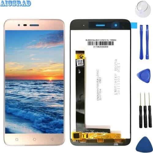 For infocus M5S LCD Display Touch Screen Digitizer Assembly For infocus M 5S m5 s Screen Replacement no frame +tool
