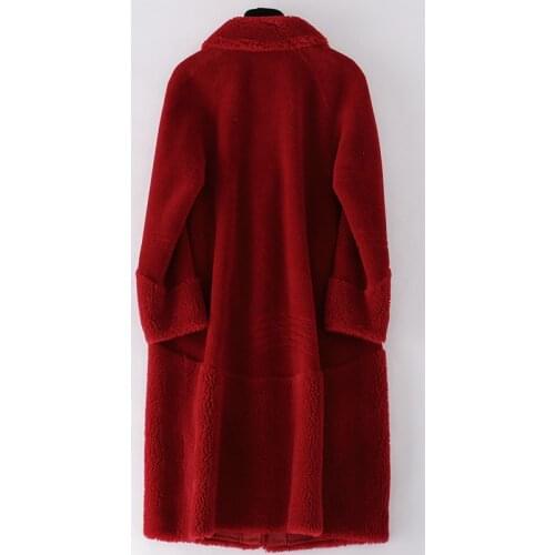 Womens Jacket Korean Vintage Autumn Winter Coat Women Clothes 2020 Warm Wool Coat Female Jacket Long Tops Manteau Femme ZT4209