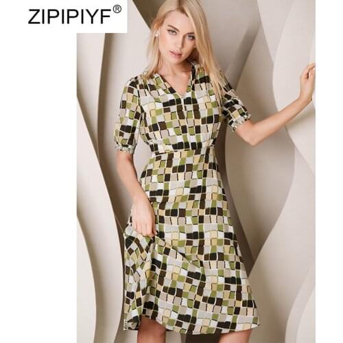 ZIPIPIYF Summer Wrap Dresses