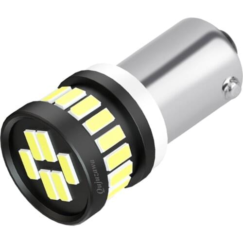 1PCS New T11 BA9S 233 T4W Super Bright Led Car Interior Reading Dome Lamp Auto Parking Turn Side Bulb License Plate Light White