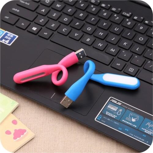 10 Pieces New Fashion Flexible Back Touch Switch USB L E D Lamp Portable Night Lights For USB Hubsi Power Bank Computer Notebook