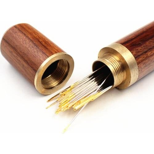 12 Pcs/set Elderly Needle-side Hole Blind Needle Hand Household Sewing Stainless Steel Sewing Needless Threading Apparel Sewing