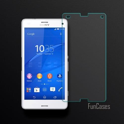 2.5D Curved Edge Screen For Sony Xperia Z3 Compact D5803 D5833 Tempered Glass For Sony Z3 Mini Screen Protector Front Film 0.26