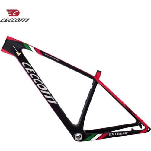 29er carbon frame Chinese MTB carbon frame 27.5 carbon mountain Ceccotti bicycle frame 142*12mm or 148*12mm 29er