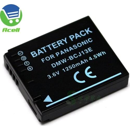 DMW-BCJ13E Battery for Panasonic DMC-LX5 DMC-LX7 DMC-LX5GK DMC-LX7GK Camera Replace DMW-BCJ13PP