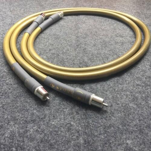 HEXLINK GOLDEN 5C Audio Cable RCA Interconnect Cable - Apair