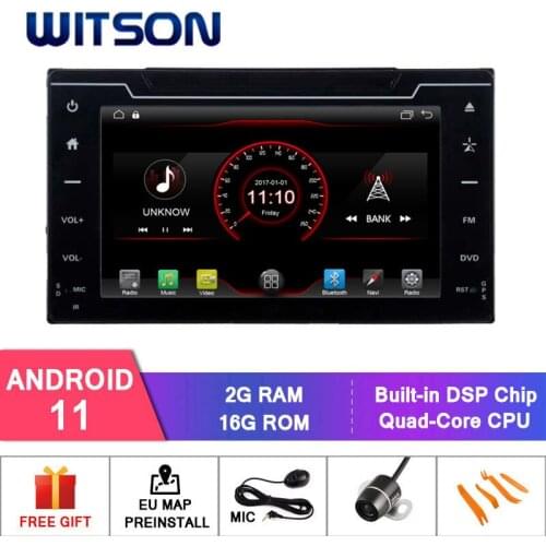 WITSON Android 11 audio system with gps for TOYOTA COROLLA/AURIS 2017 Car Multimedia Player Stereo AutoAudio GPS Navigation DVD