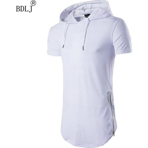 BDLJ Men's T-shirts With A Hood