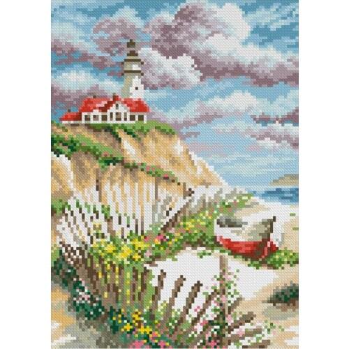 Coastal Sea Lighthouse Diamond Painting Oil Scenic Round Full Drill Nouveaute DIY Mosaic Embroidery 5D Cross Stitch Home Decor